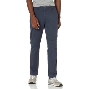 Goodthreads Men's Slim-Fit Washed Comfort Stretch Chino Pant, Navy, 38W‎ x 30L